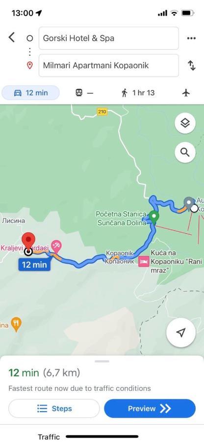 Apartman Pahuljica Kopaonik Dış mekan fotoğraf